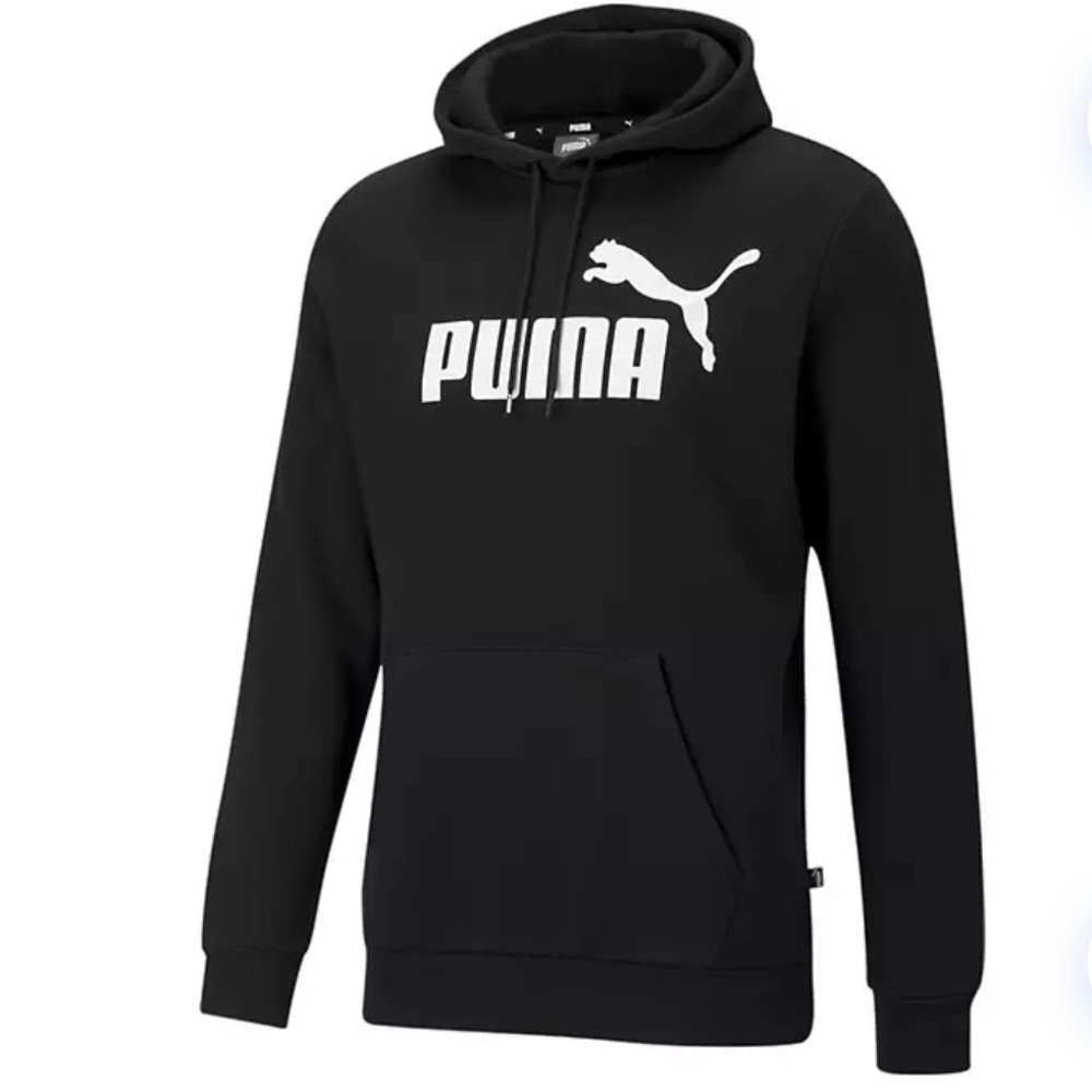 PUMA HOODIE MENS BIG LOGO 846812 01 Black Various Sizes